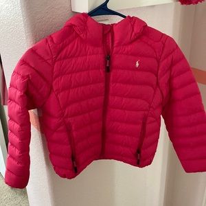 Ralph Lauren Girls Puffer Jacket